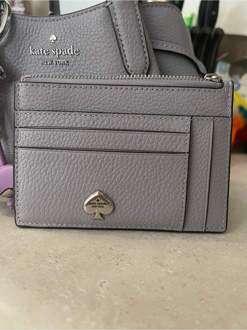 Kate Spade Large Kayla Leather Card Holder Wallet
